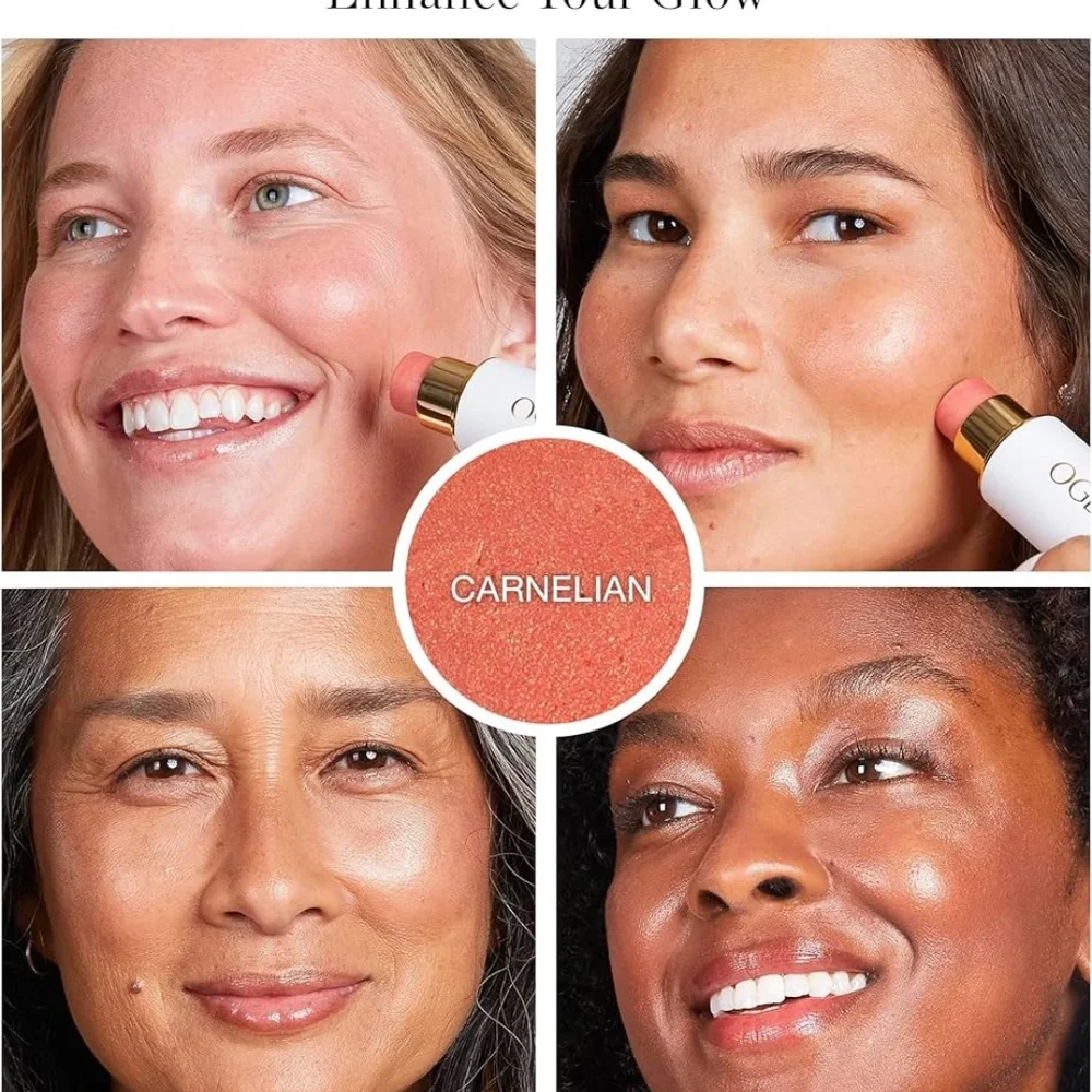 OGEE  CARNELIAN Sculpted Face Stick 8g New Unused Boxed